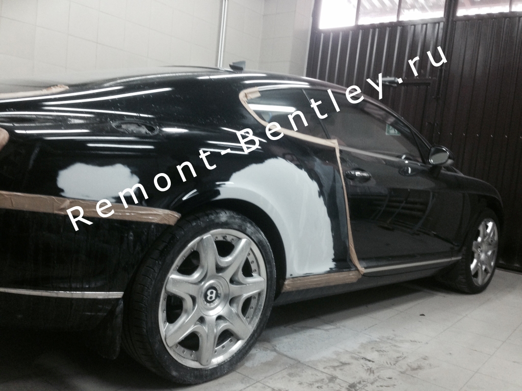 Кузовной ремонт Bentley Continental GT